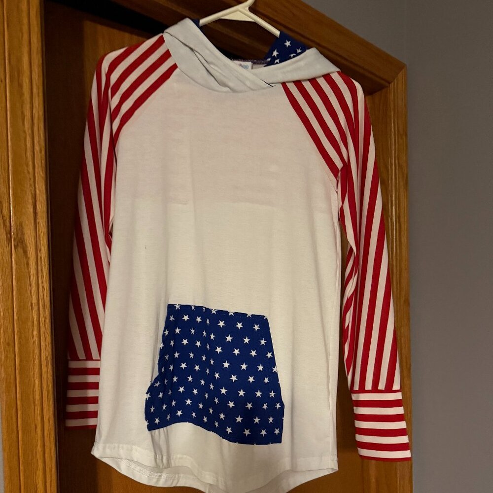 Red, White and Blue LulaRoe Shirt